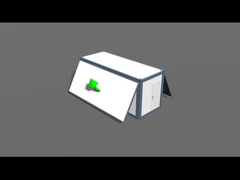 पर्यावरण-अनुकूल विस्तार योग्य प्रीफैब हाउस स्थिरता दक्षता अनुकूलन