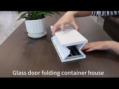 ग्रैंड फोल्डिंग कंटेनर हाउस संयुक्त राज्य अमेरिका बहुक्रिया आवास